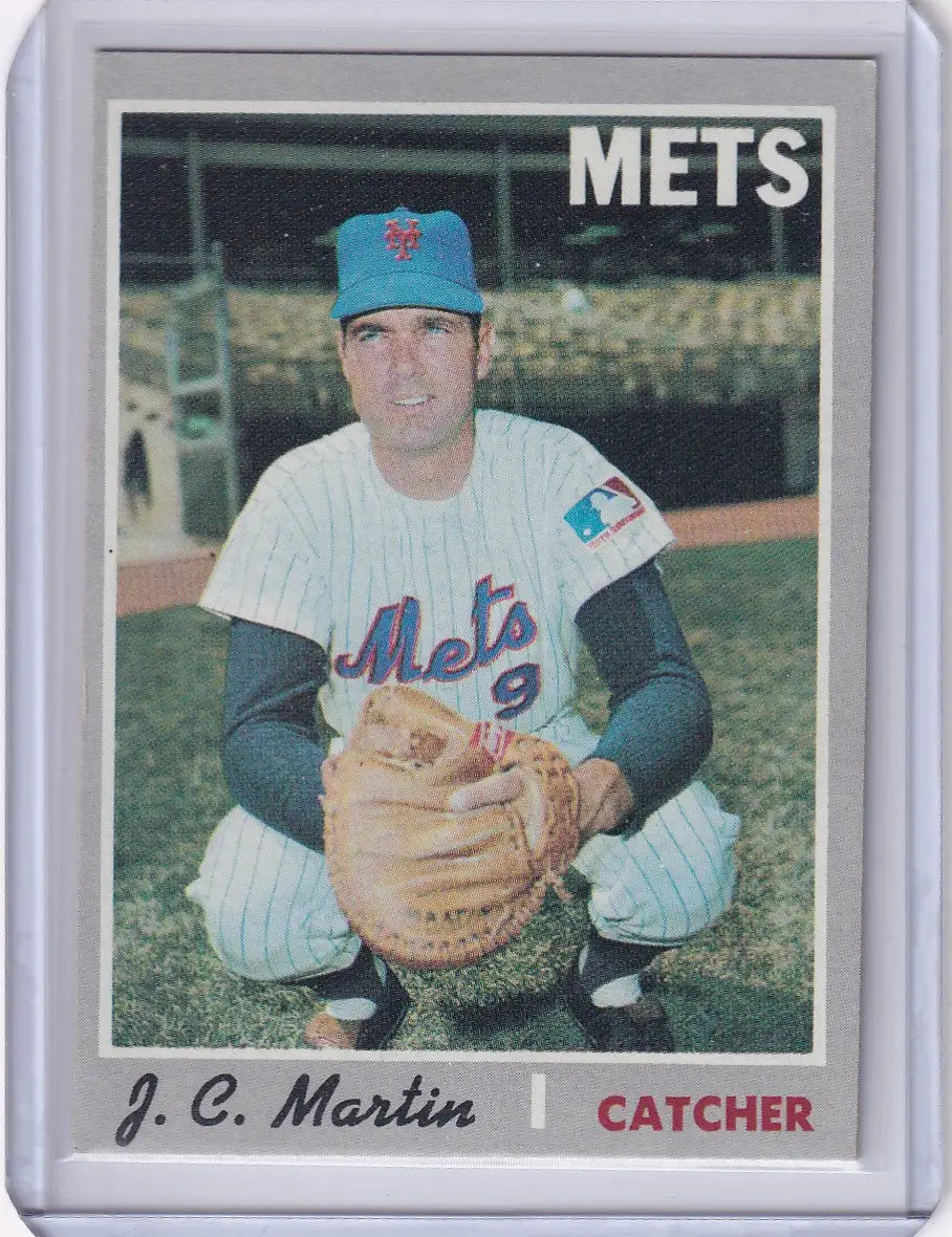 1970 Topps Baseball #488 J.C. Martin - New York Mets