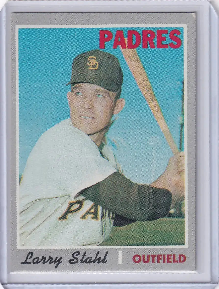 1970 Topps Baseball #494 Larry Stahl - San Diego Padres