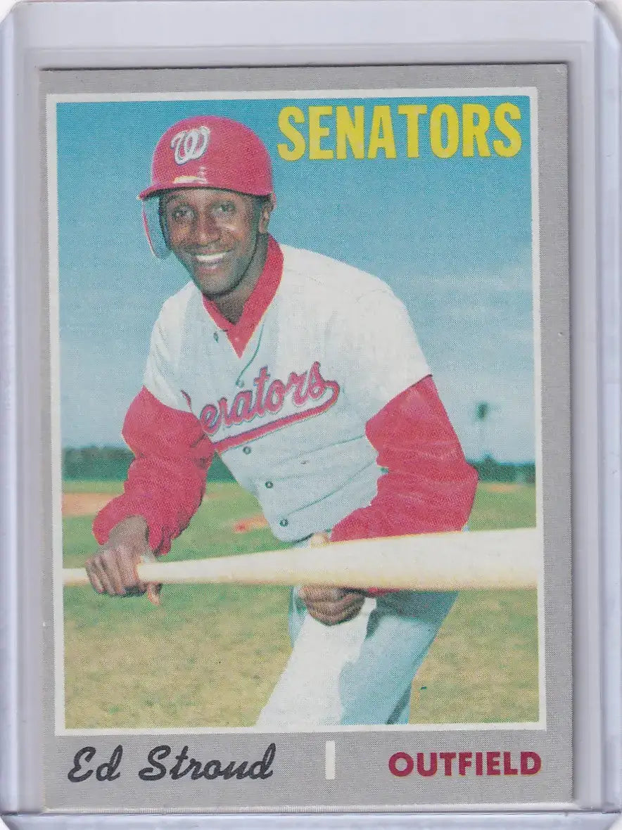 1970 Topps Baseball #506 Ed Stroud - Washington Senators