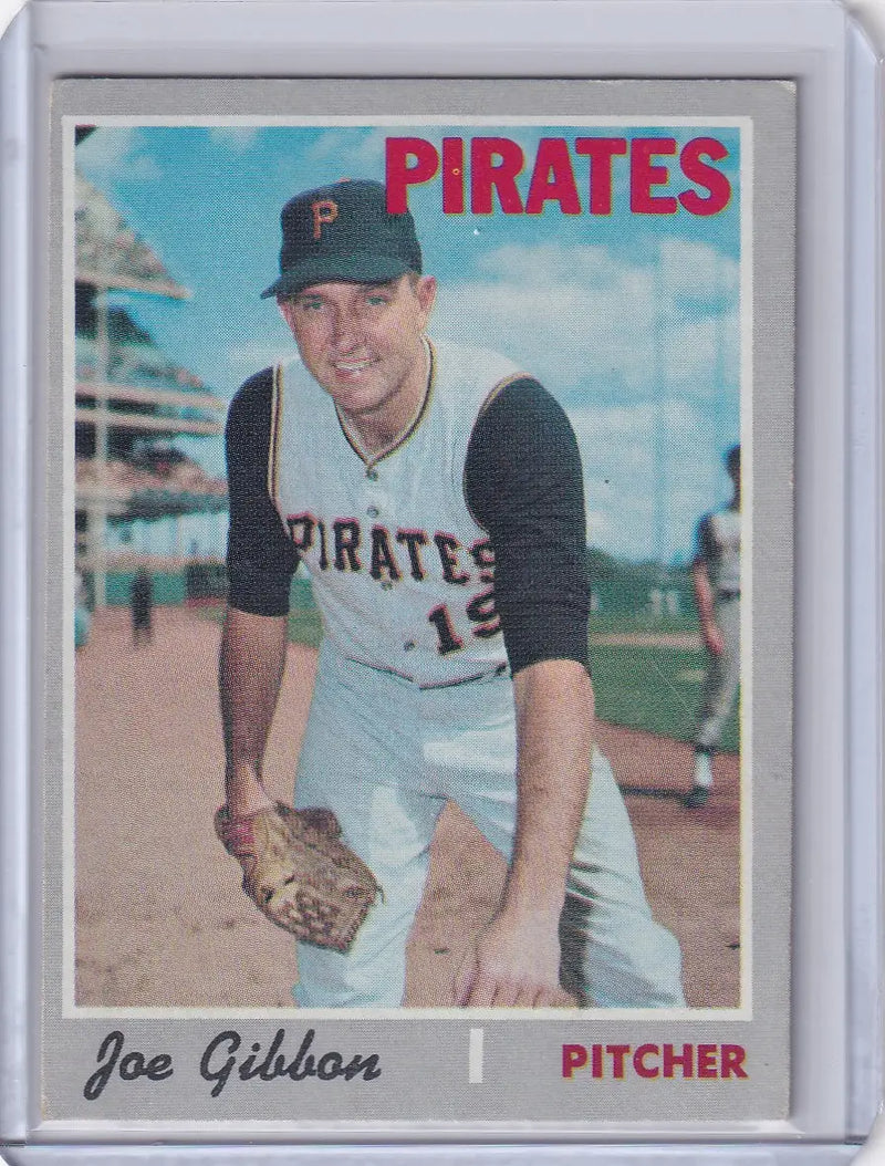 1970 Topps Baseball #517 Joe Gibbon - Pittsburgh Pirates