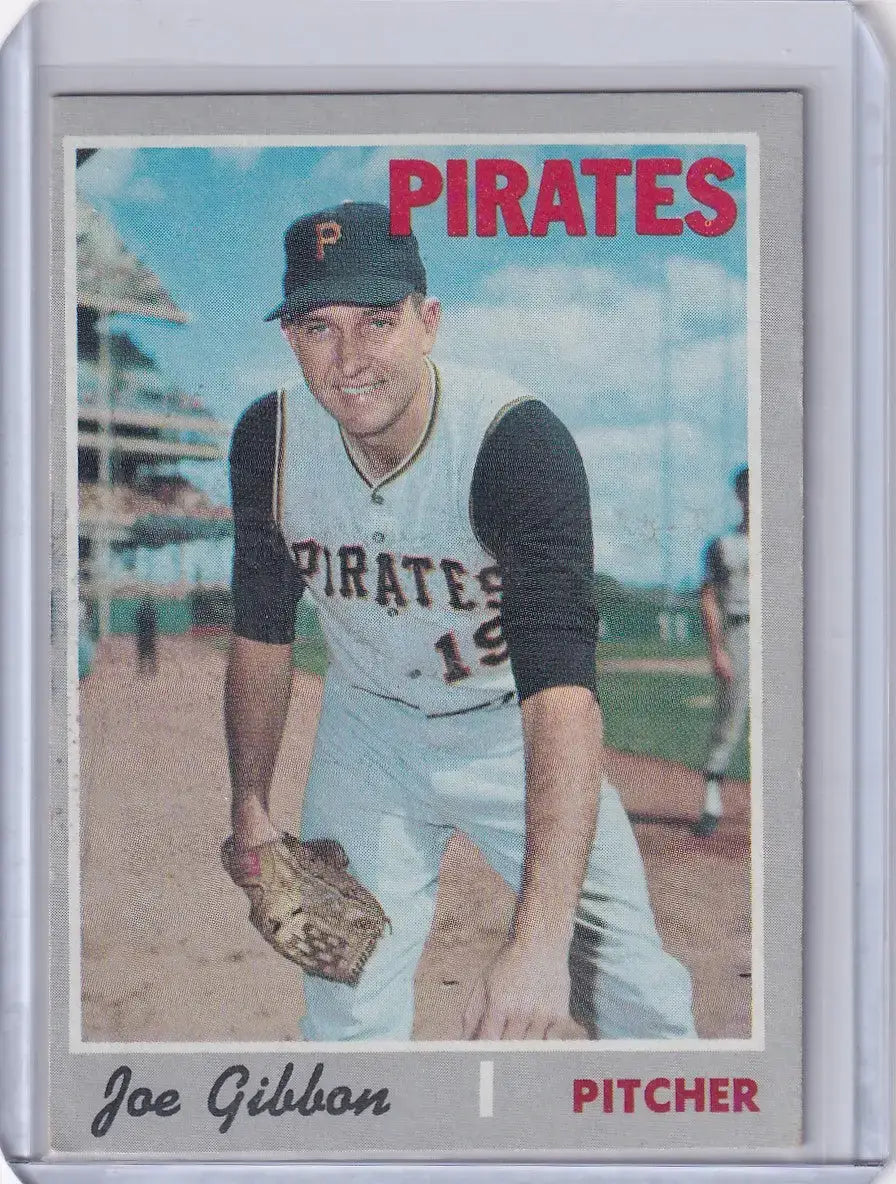 1970 Topps Baseball #517 Joe Gibbon - Pittsburgh Pirates