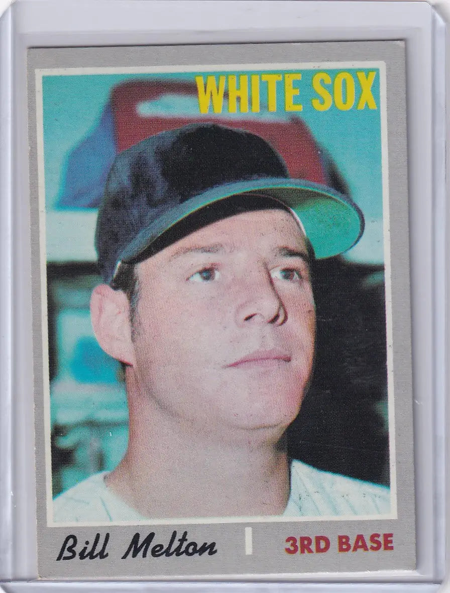 1970 Topps Baseball #518 Bill Melton - Chicago White Sox