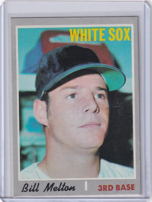 1970 Topps Baseball #518 Bill Melton - Chicago White Sox - Baseball Card Single
