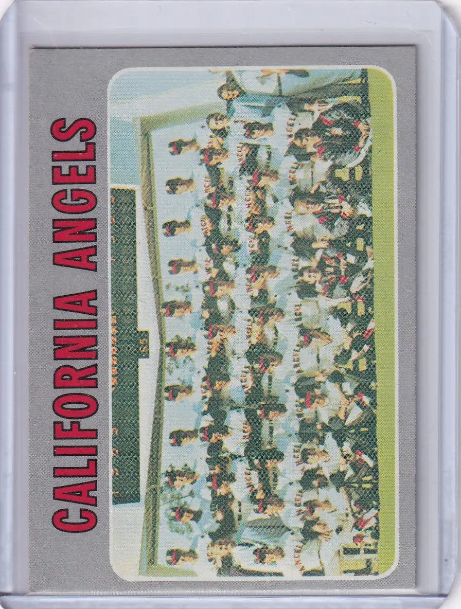 1970 Topps Baseball #522 California Angels Team