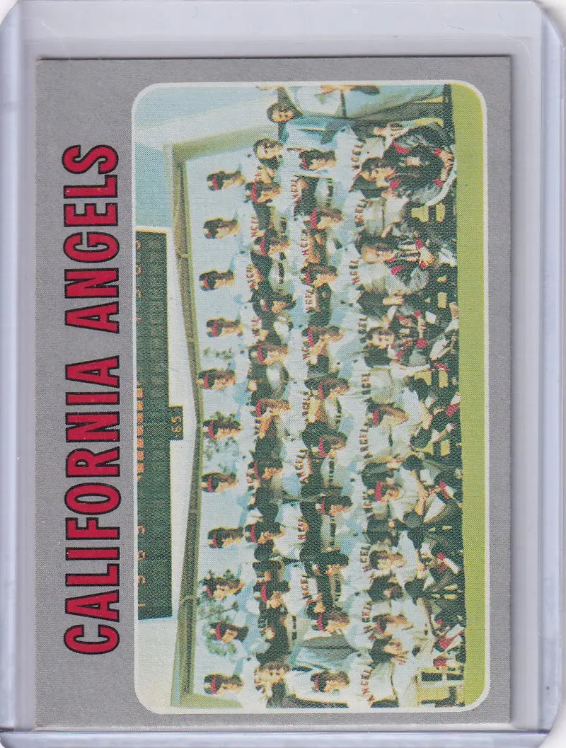 1970 Topps Baseball #522 California Angels Team