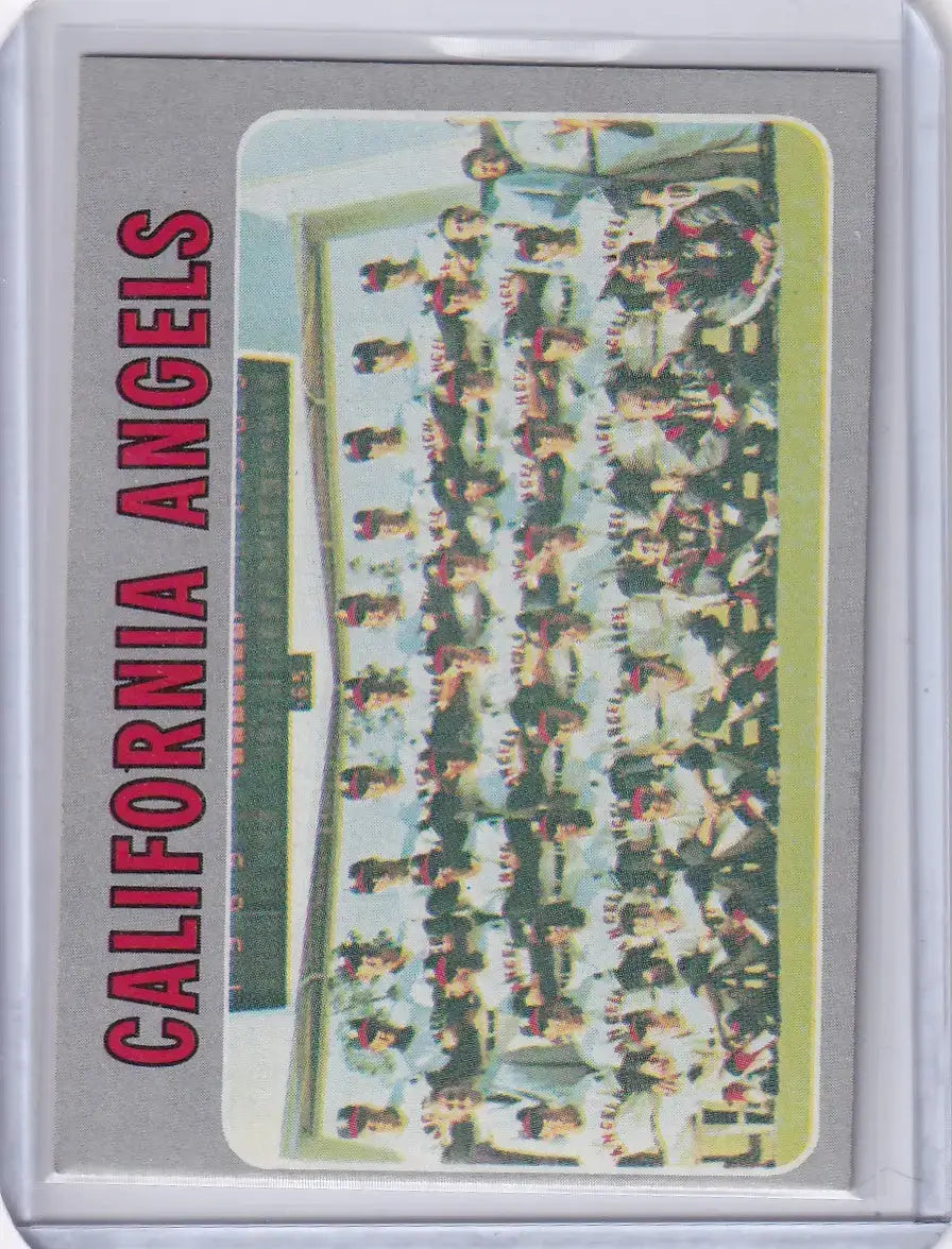 1970 Topps Baseball #522 California Angels Team