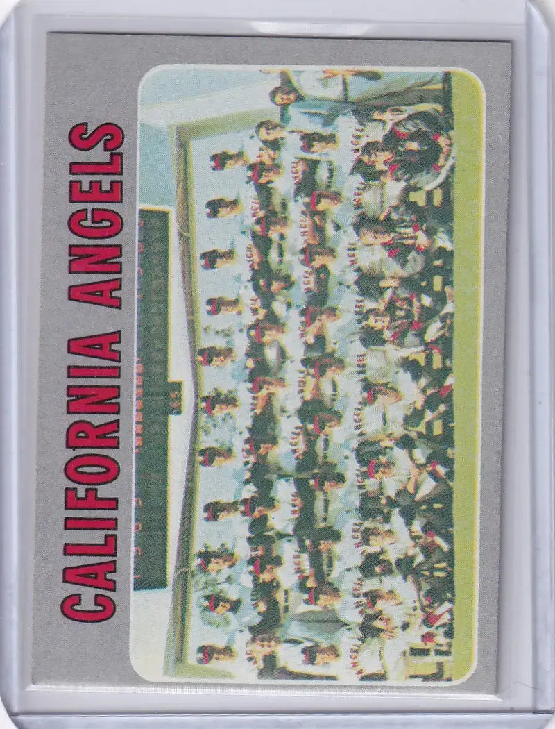1970 Topps Baseball #522 California Angels Team