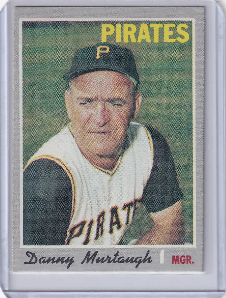 1970 Topps Baseball #532 Danny Murtaugh - Pittsburgh Pirates
