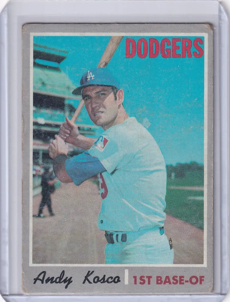 1970 Topps Baseball #535 Andy Kosco - Los Angeles Dodgers