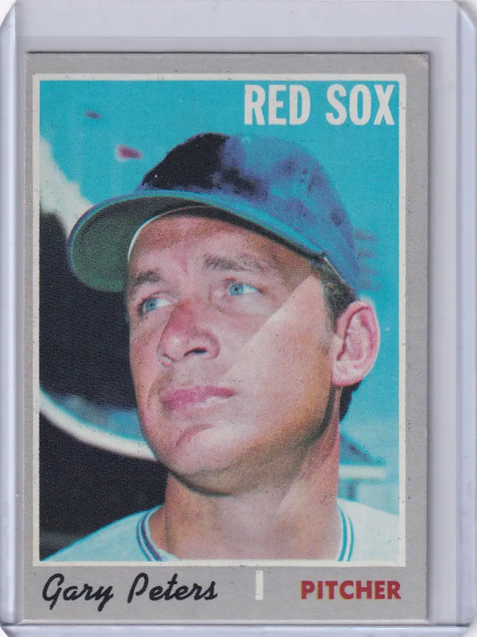 1970 Topps Baseball #540 Gary Peters - Boston Red Sox - Baseball Card Single
