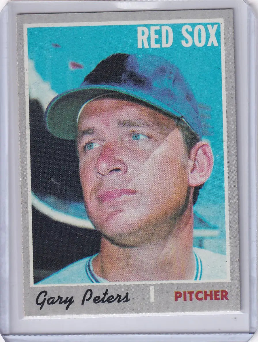 1970 Topps Baseball #540 Gary Peters - Boston Red Sox