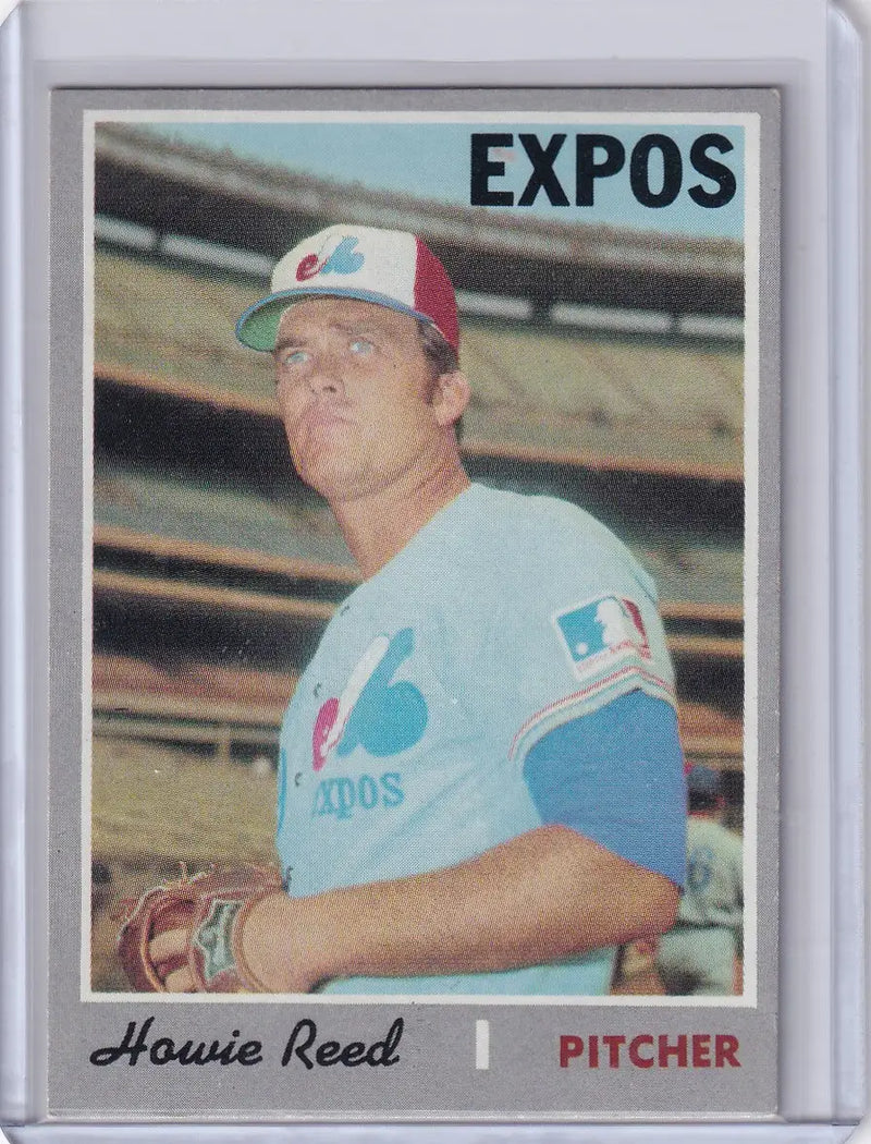 1970 Topps Baseball #548 Howie Reed - Montreal Expos