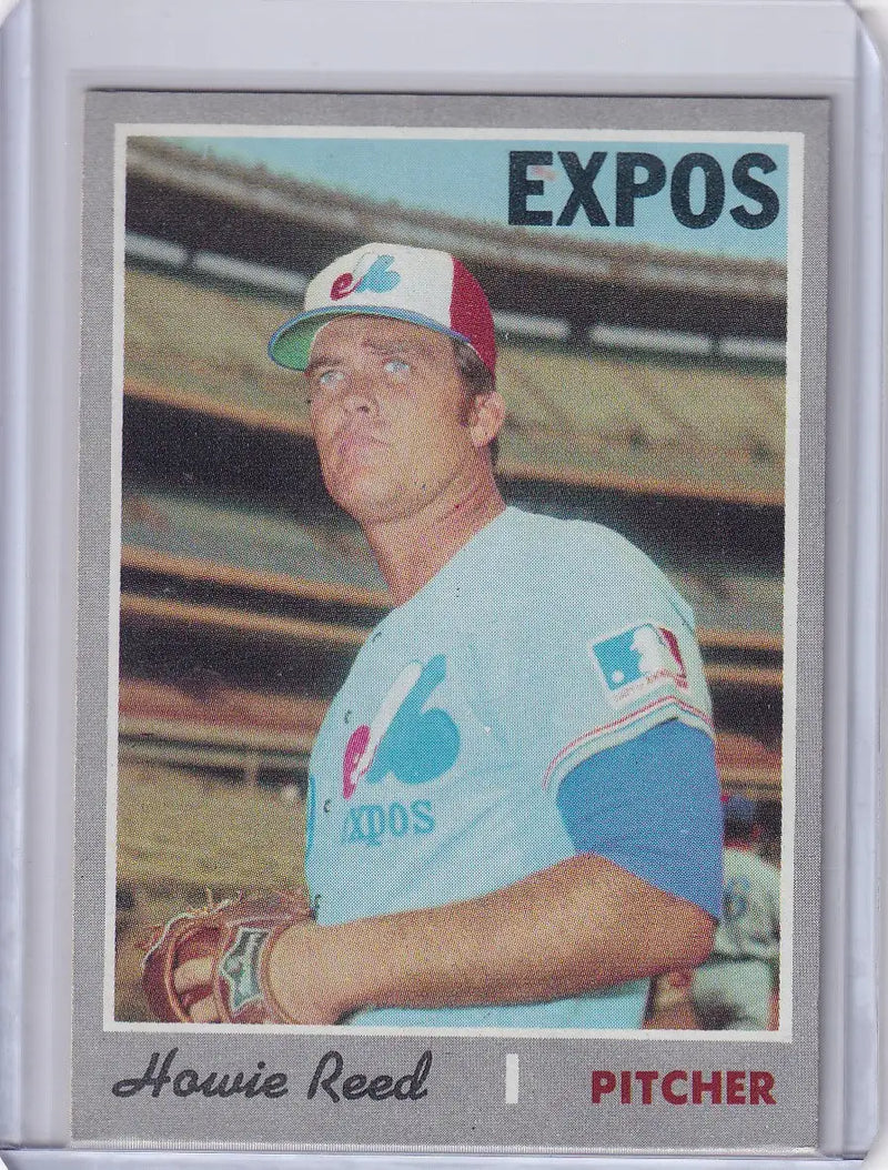 1970 Topps Baseball #548 Howie Reed - Montreal Expos