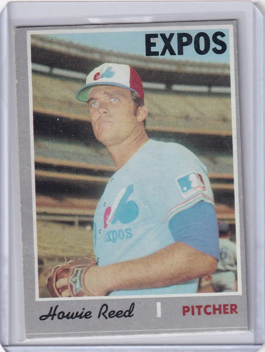 1970 Topps Baseball #548 Howie Reed - Montreal Expos - Baseball Card Single