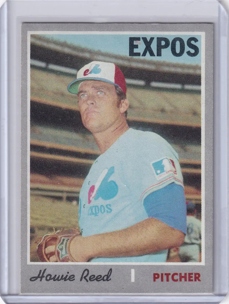 1970 Topps Baseball #548 Howie Reed - Montreal Expos