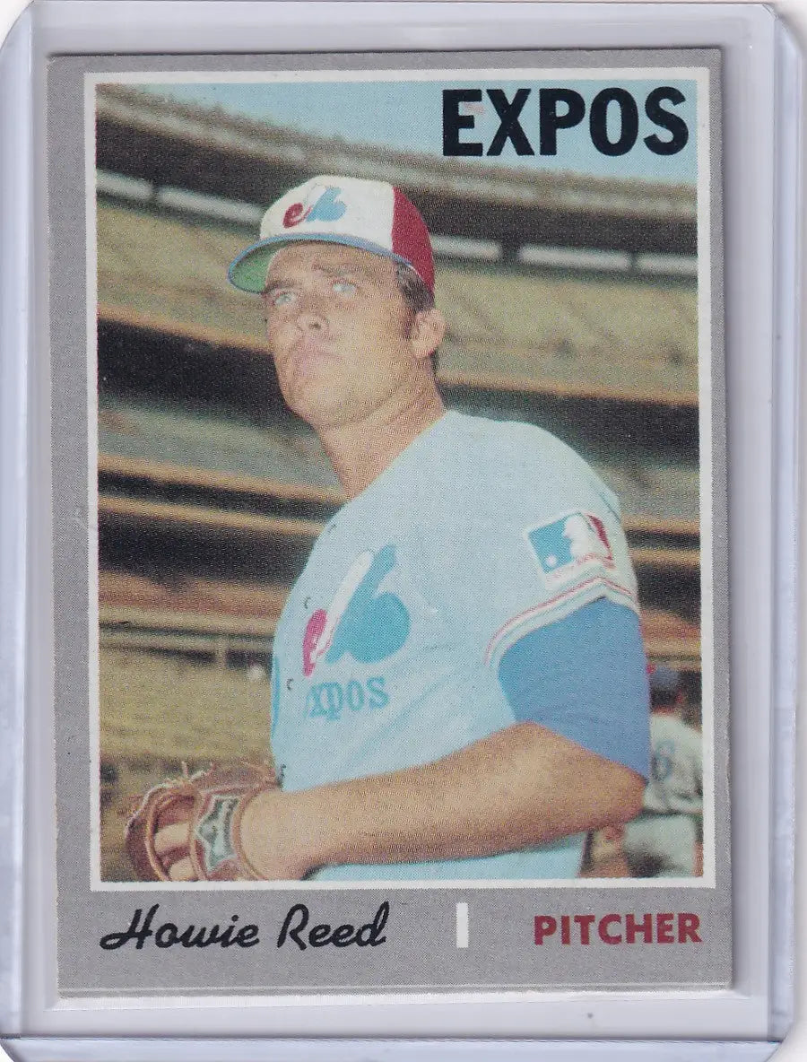 1970 Topps Baseball #548 Howie Reed - Montreal Expos