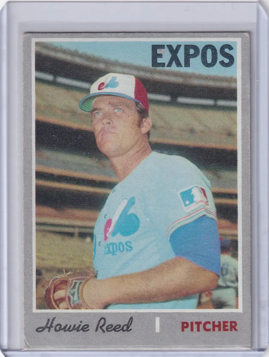 1970 Topps Baseball #548 Howie Reed - Montreal Expos