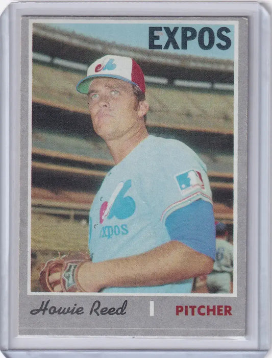 1970 Topps Baseball #548 Howie Reed - Montreal Expos - Baseball Card Single