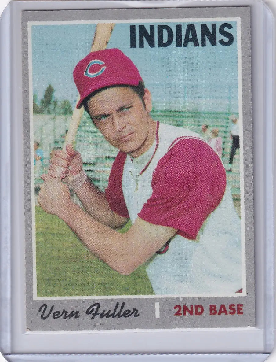 1970 Topps Baseball #558 Vern Fuller - Cleveland Indians