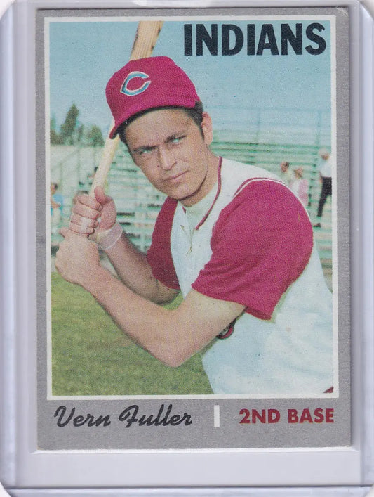 1970 Topps Baseball #558 Vern Fuller - Cleveland Indians - Baseball Card Single