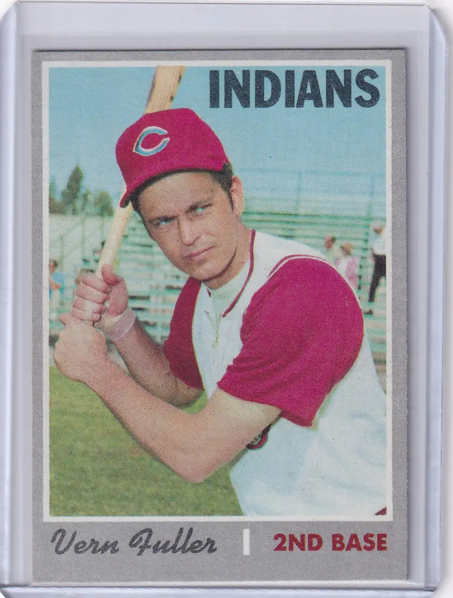 1970 Topps Baseball #558 Vern Fuller - Cleveland Indians