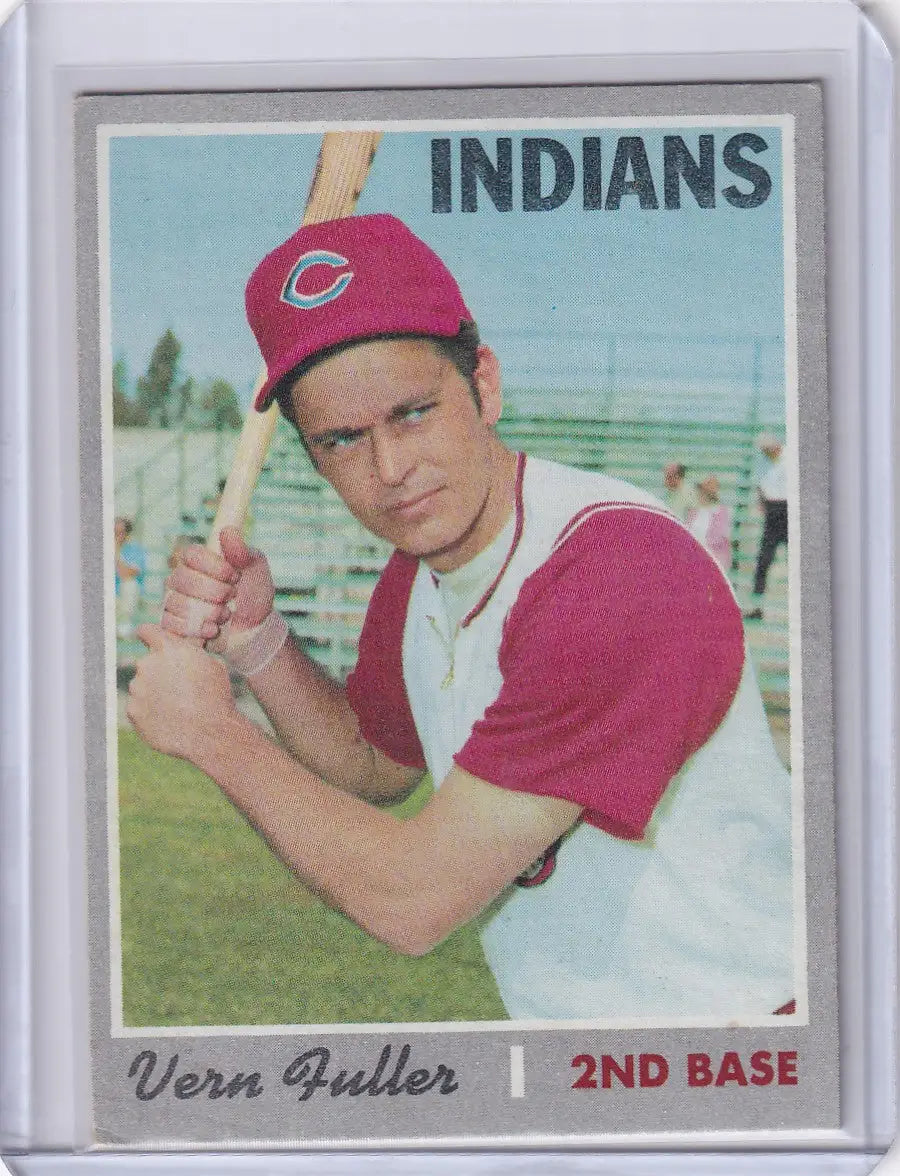 1970 Topps Baseball #558 Vern Fuller - Cleveland Indians