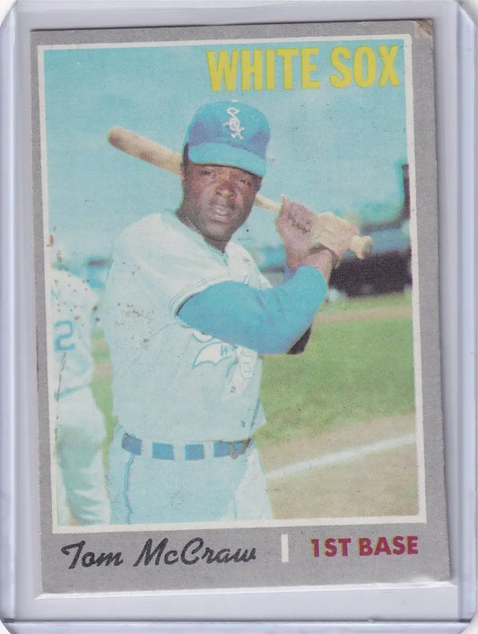 1970 Topps Baseball #561 Tom McCraw - Chicago White Sox - Baseball Card Single