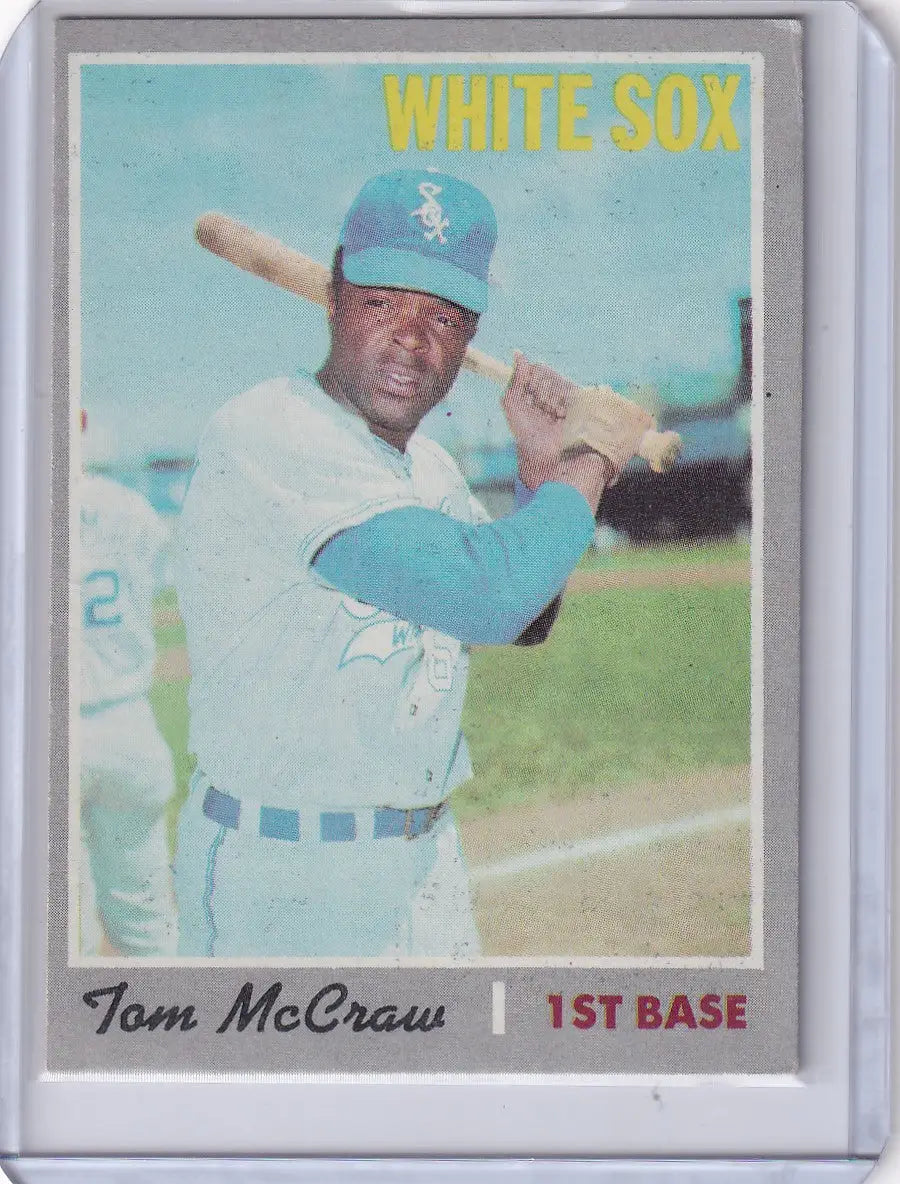 1970 Topps Baseball #561 Tom McCraw - Chicago White Sox