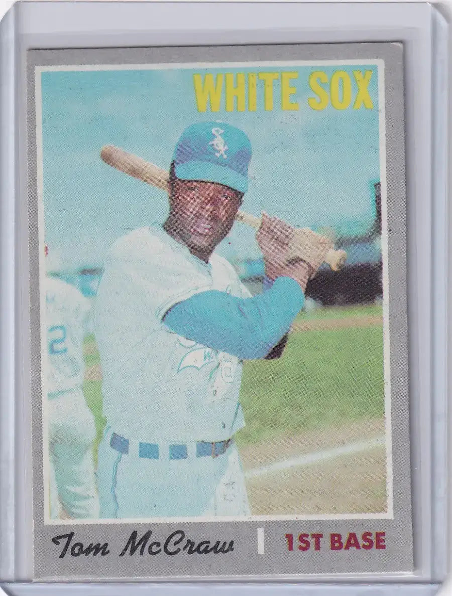 1970 Topps Baseball #561 Tom McCraw - Chicago White Sox