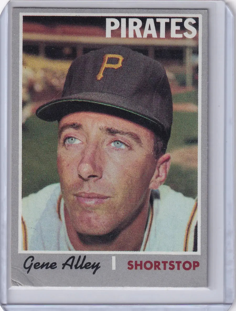 1970 Topps Baseball #566 Gene Alley - Pittsburgh Pirates