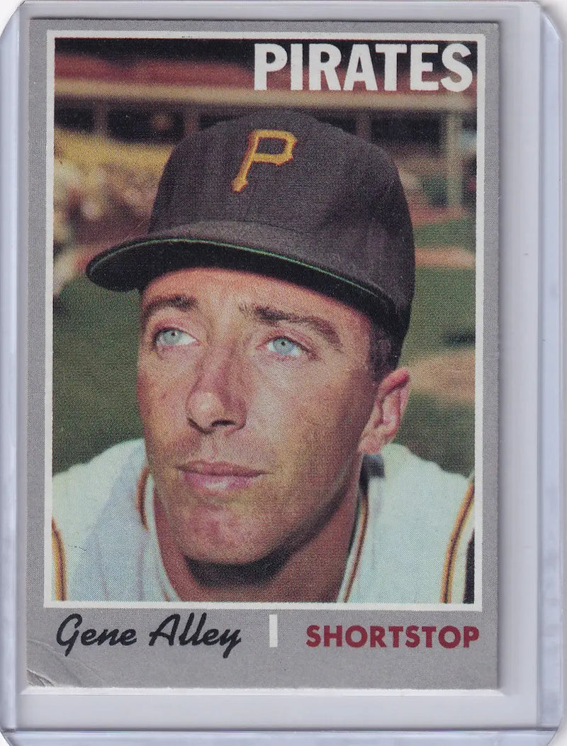 1970 Topps Baseball #566 Gene Alley - Pittsburgh Pirates