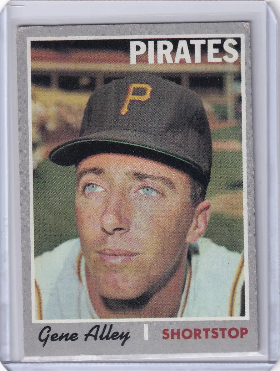 1970 Topps Baseball #566 Gene Alley - Pittsburgh Pirates