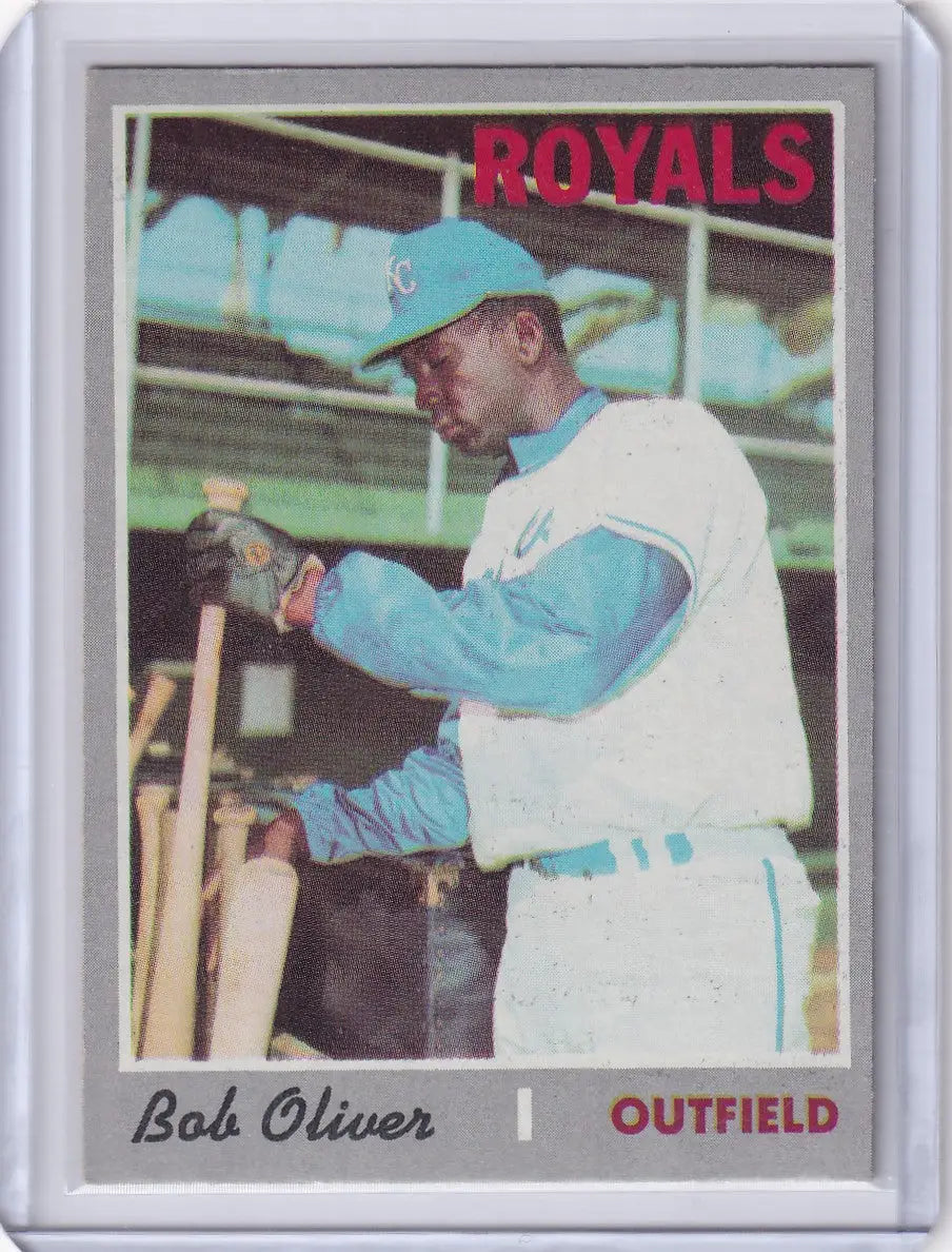 1970 Topps Baseball #567 Bob Oliver - Kansas City Royals