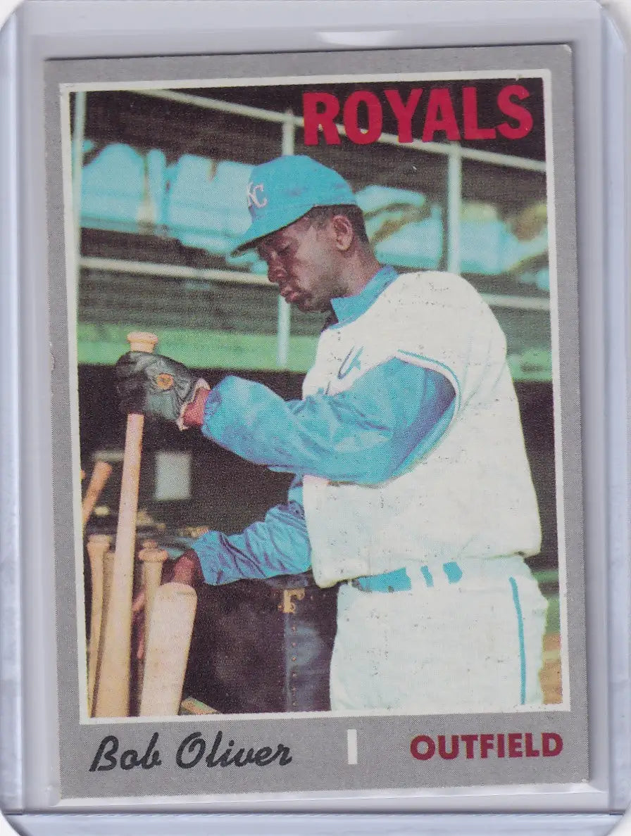 1970 Topps Baseball #567 Bob Oliver - Kansas City Royals