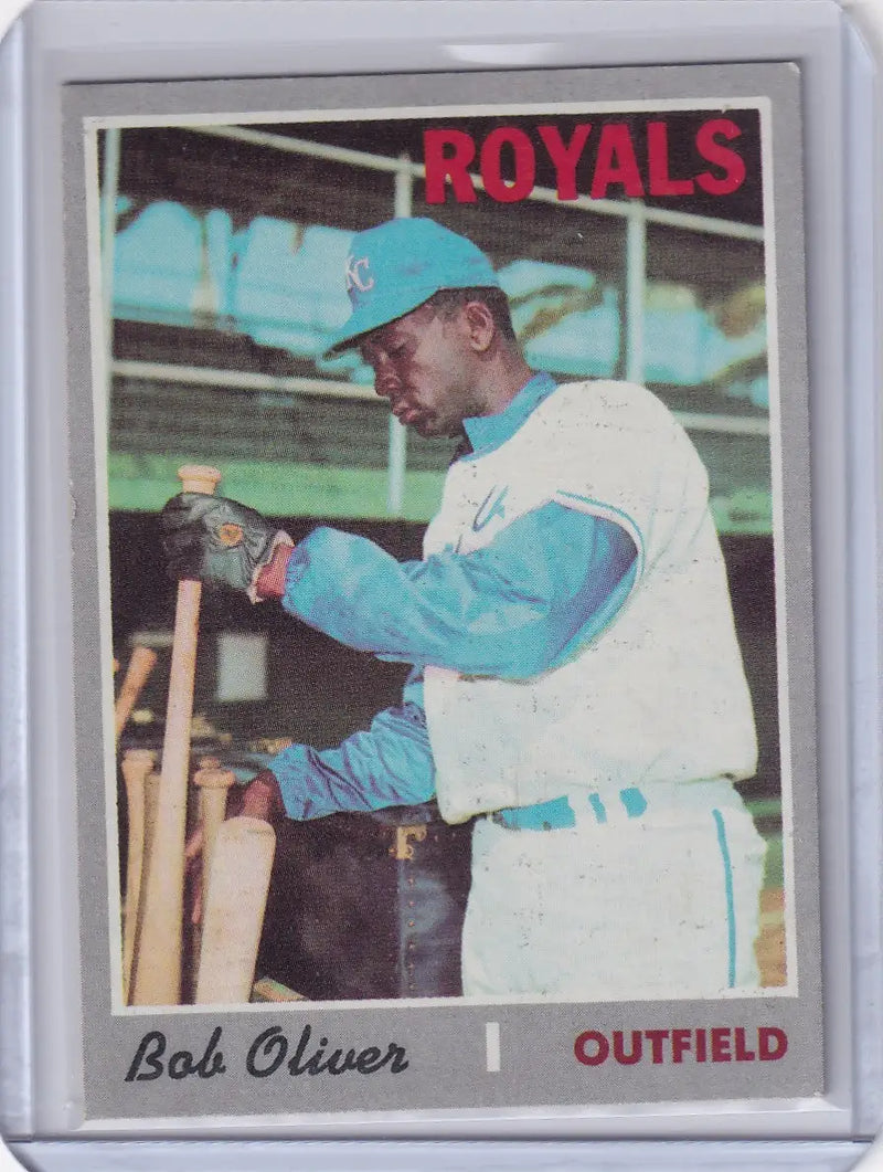 1970 Topps Baseball #567 Bob Oliver - Kansas City Royals