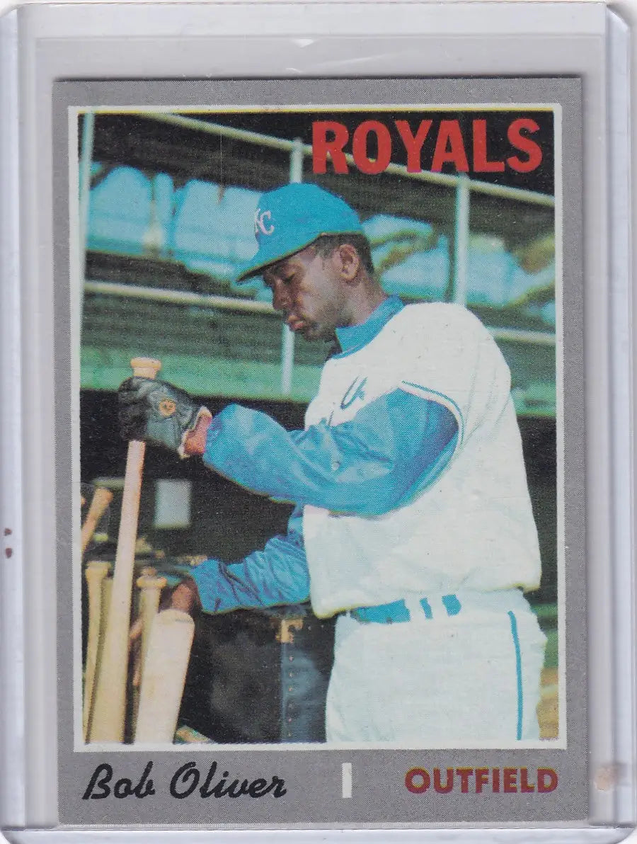 1970 Topps Baseball #567 Bob Oliver - Kansas City Royals