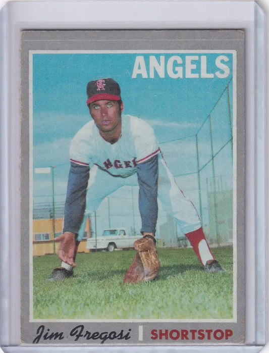 Jim Fregosi 1970 Topps Baseball card featuring California Angels player