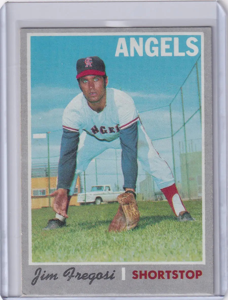 1970 Topps Baseball #570 Jim Fregosi - California Angels - Baseball Card Single
