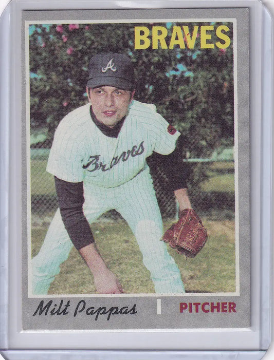 1970 Topps Baseball #576 Milt Pappas - Atlanta Braves