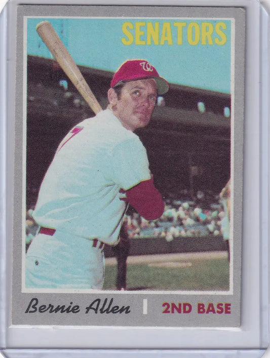 1970 Topps Baseball #577 Bernie Allen - Washington Senators - Baseball Card Single