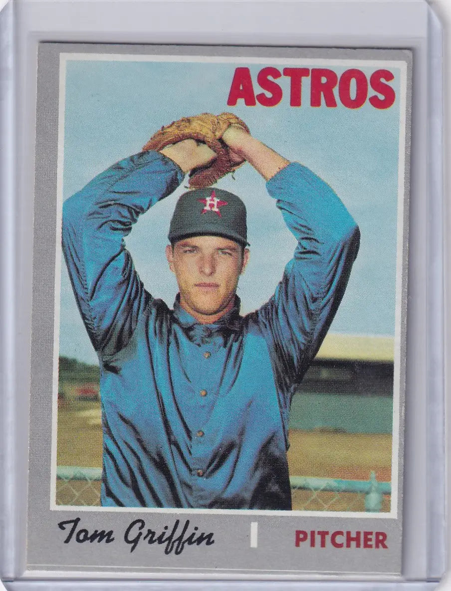 1970 Topps Baseball #578 Tom Griffin - Houston Astros