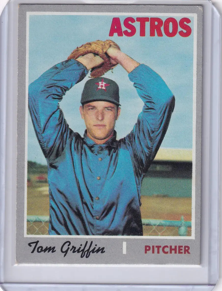1970 Topps Baseball #578 Tom Griffin - Houston Astros
