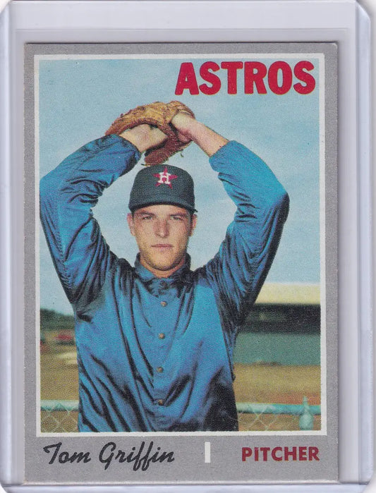 1970 Topps Baseball #578 Tom Griffin - Houston Astros - Baseball Card Single