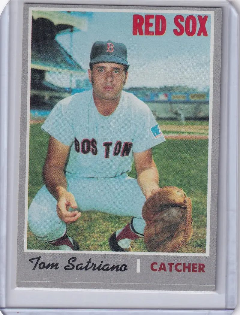1970 Topps Baseball #581 Tom Satriano - Boston Red Sox