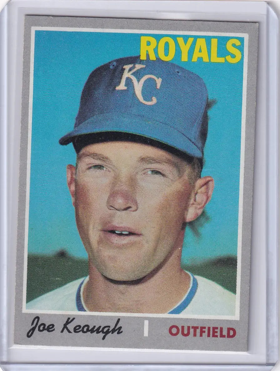 1970 Topps Baseball #589 Joe Keough - Kansas City Royals