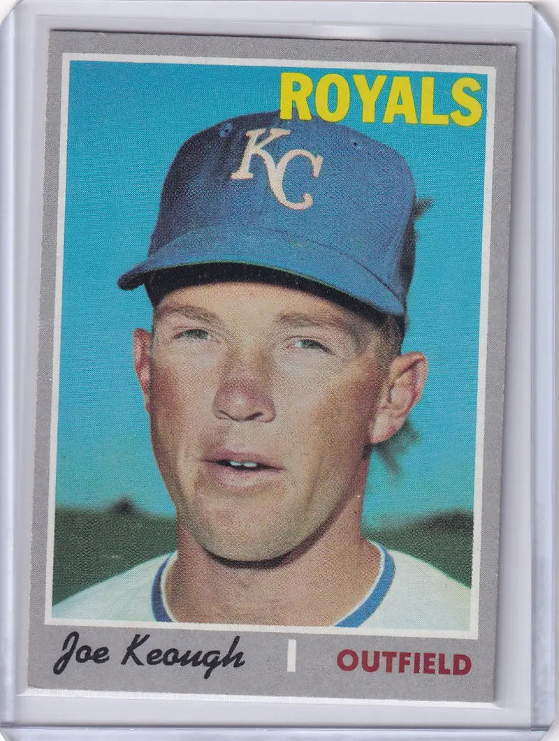 1970 Topps Baseball #589 Joe Keough - Kansas City Royals