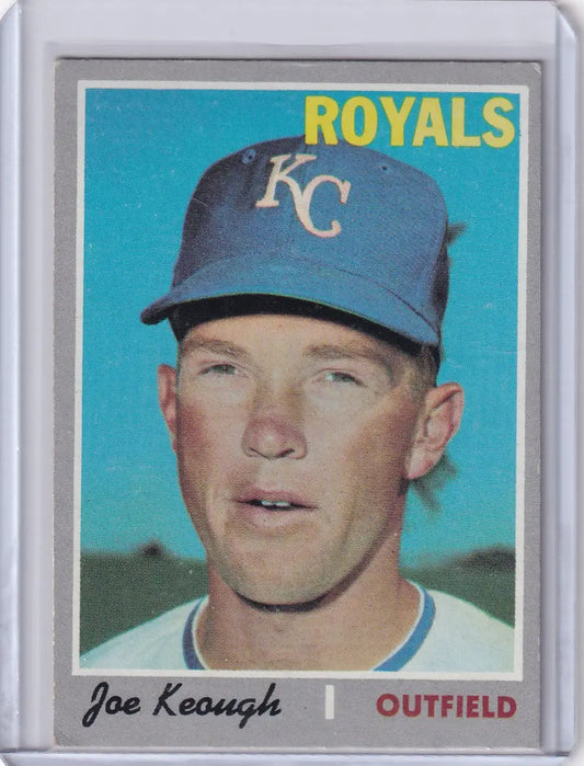 1970 Topps Baseball #589 Joe Keough - Kansas City Royals - Baseball Card Single