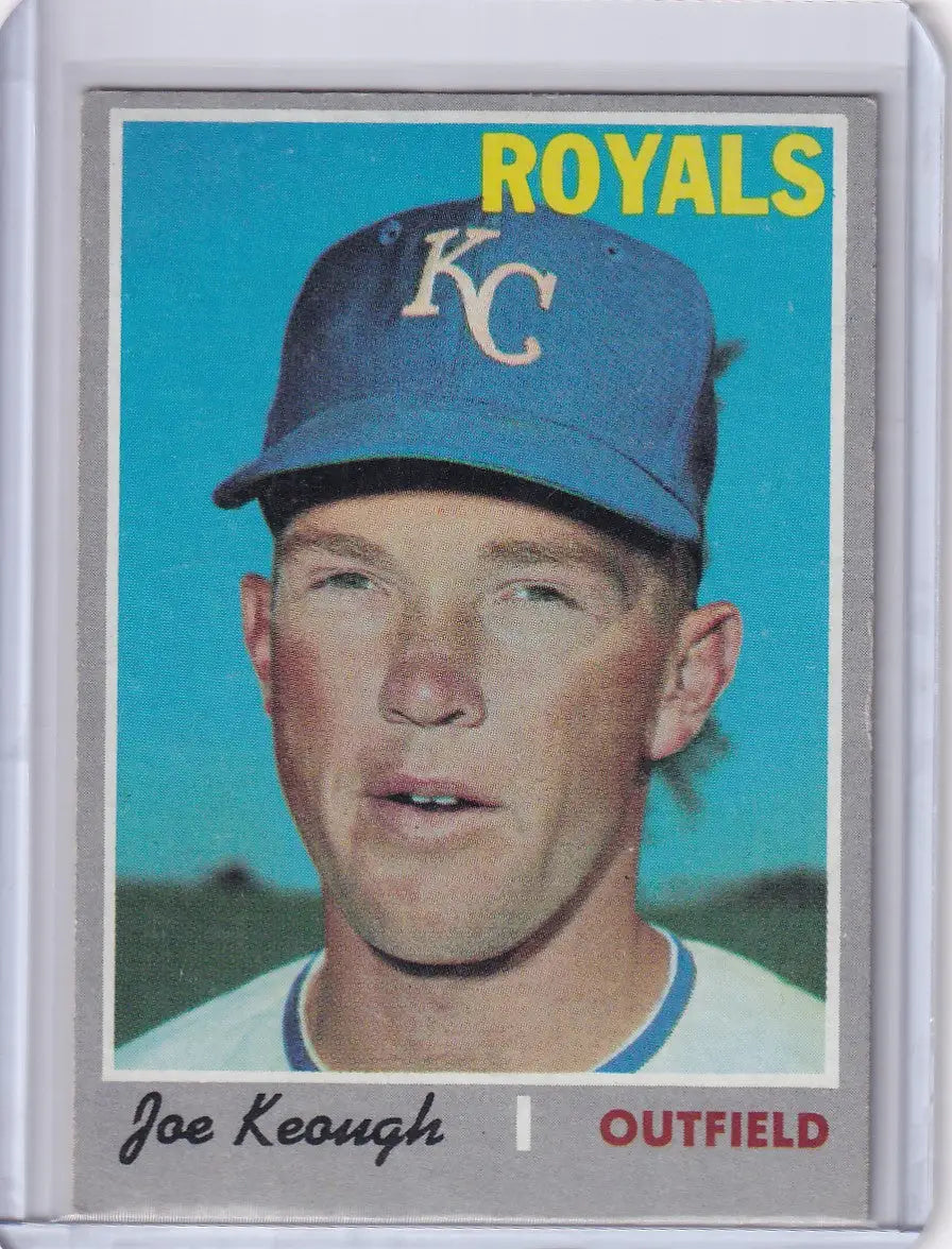 1970 Topps Baseball #589 Joe Keough - Kansas City Royals
