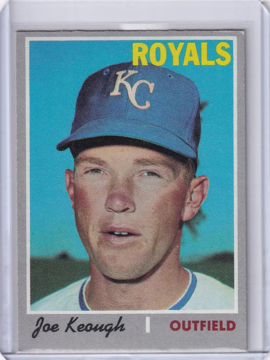 1970 Topps Baseball #589 Joe Keough - Kansas City Royals - Baseball Card Single