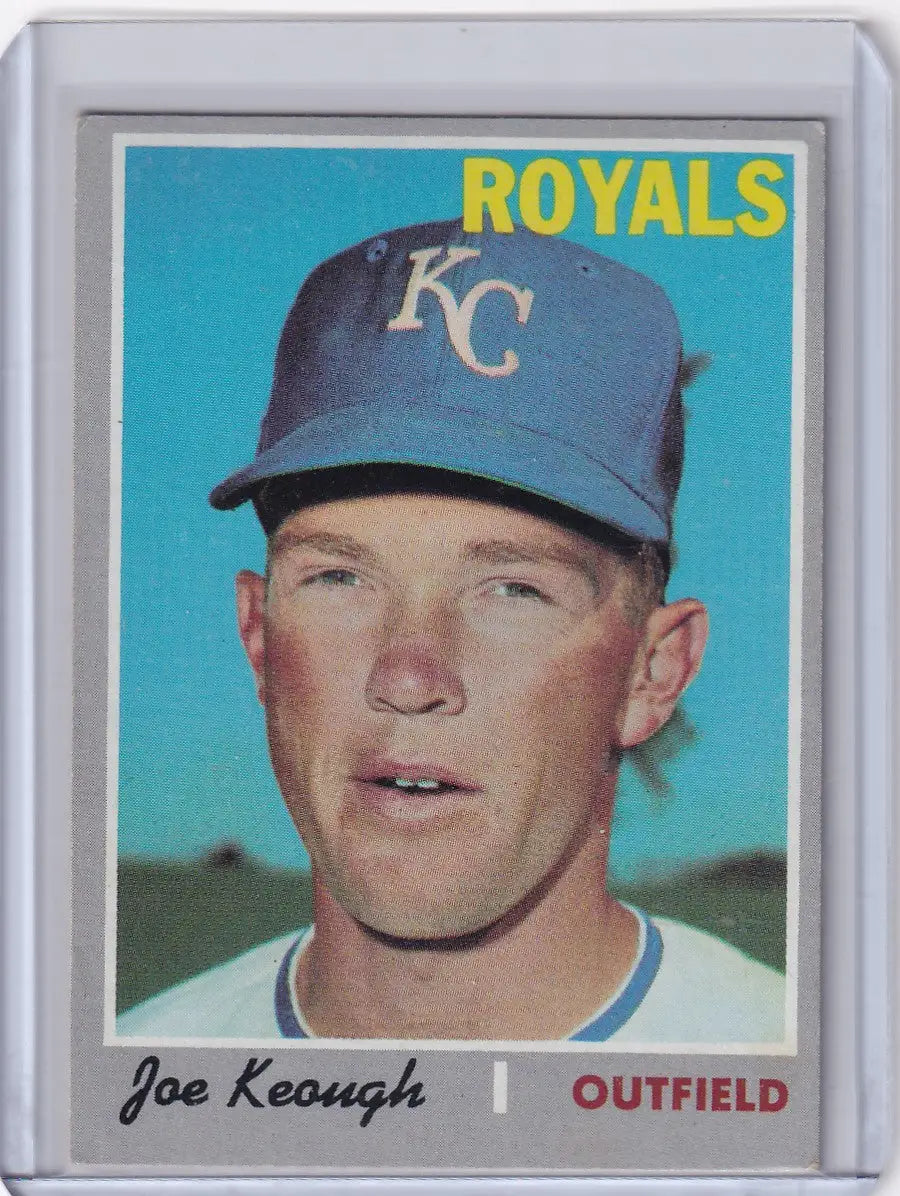 1970 Topps Baseball #589 Joe Keough - Kansas City Royals